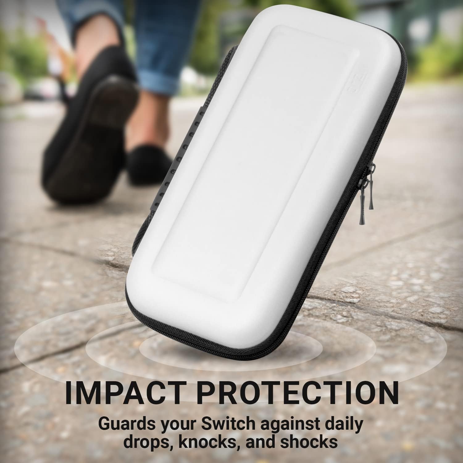 Orzly Carrying Case for Nintendo Switch OLED Console with Ac... - Image 4