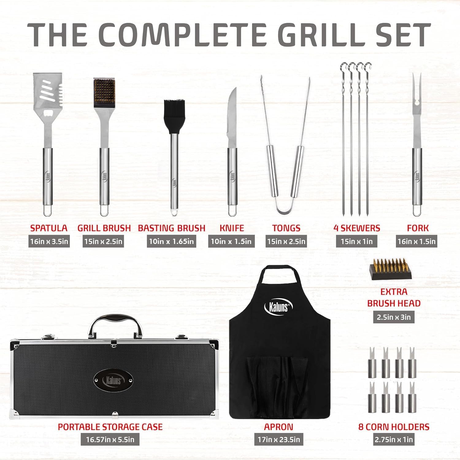 Kaluns Grilling Accessories, Dad Gifts for Fathers Day, Gril... - Image 2