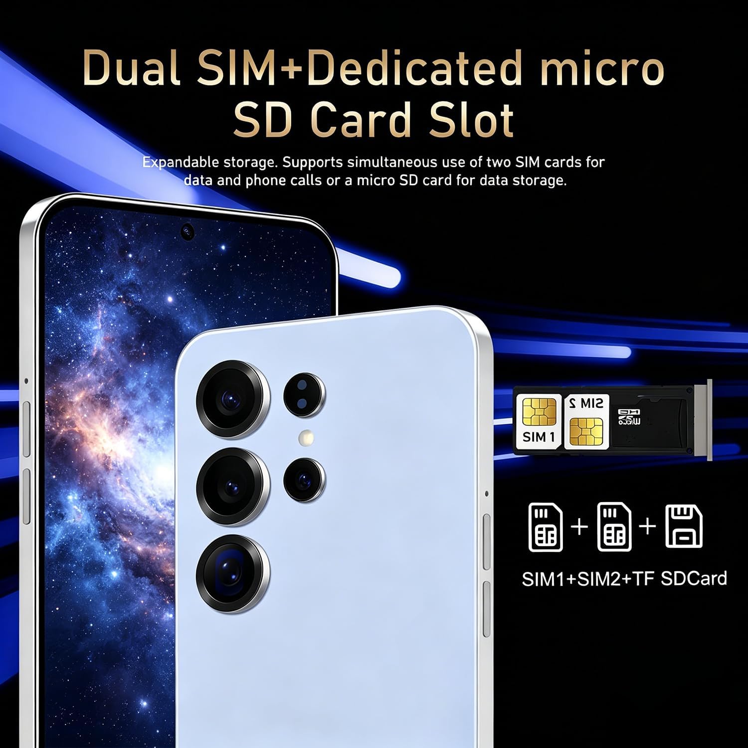 S25Ultra 4G Smartphone Unlocked, Android 12.0 Mobile Phones ... - Image 2