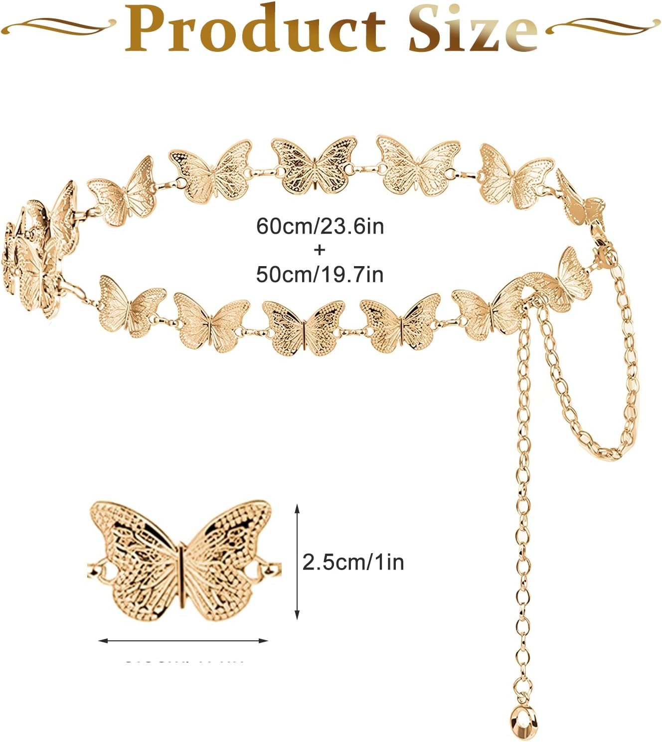 Butterfly Chain Belt - Image 2