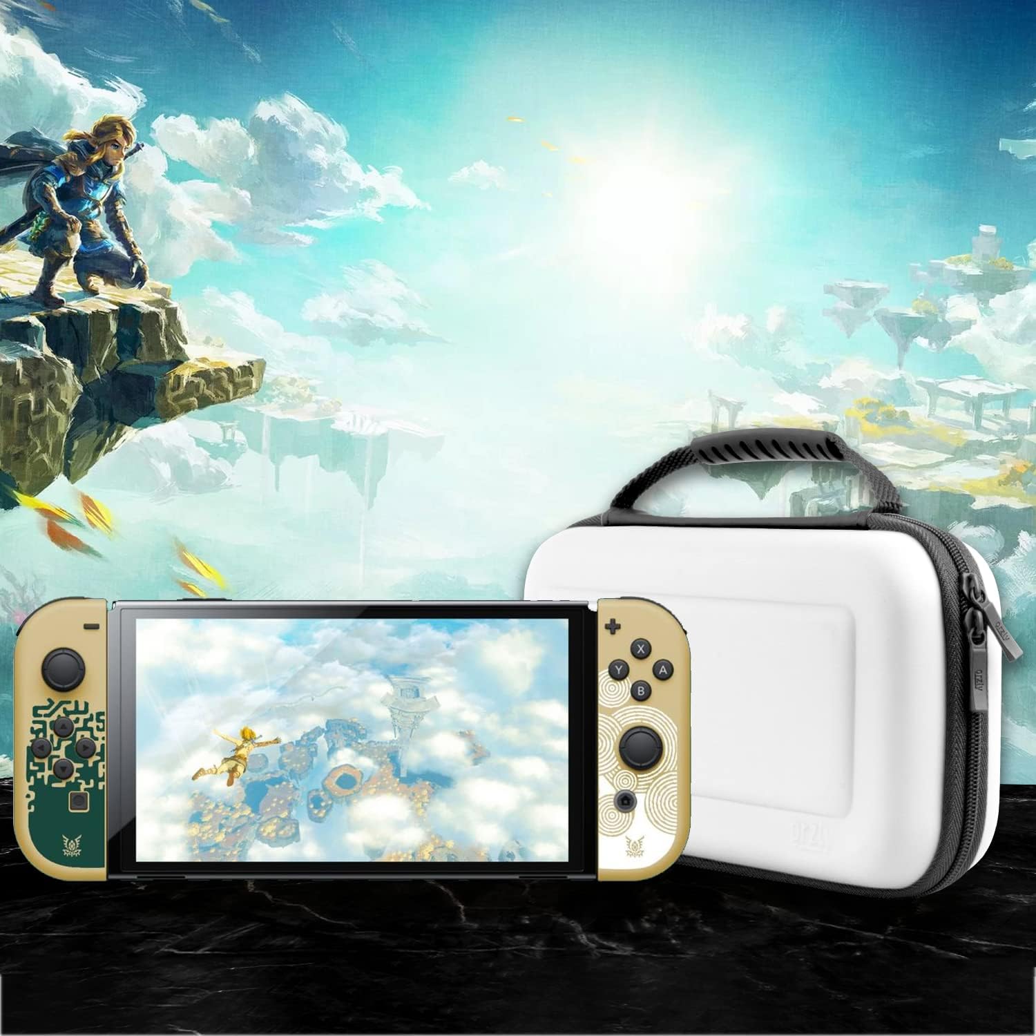 Orzly Carrying Case for Nintendo Switch OLED Console with Ac... - Image 8