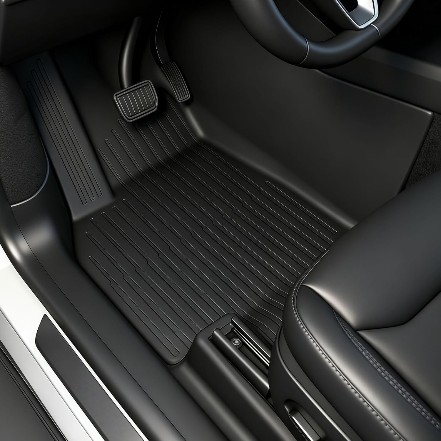 SUPER LINER 2025 2026 Tesla Model Y Juniper Floor Mats & Acc... - Image 2