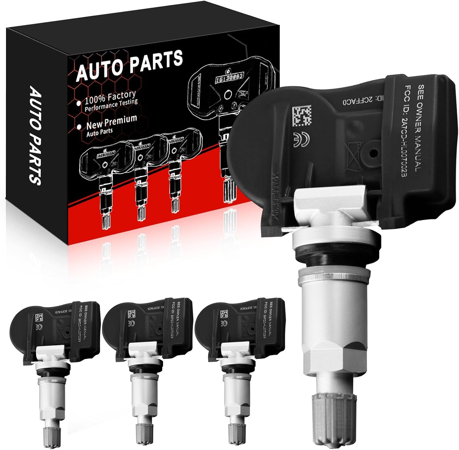 Pre-Programmed Tire Pressure Sensors Fit for:-Cadillac Escal...