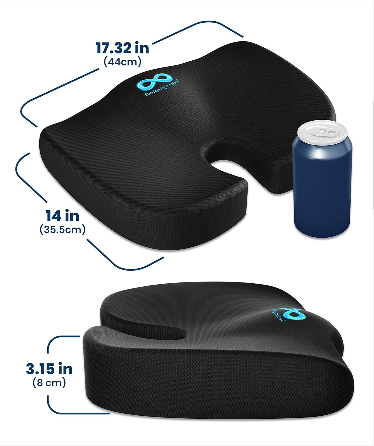 Everlasting Comfort Doctor Recommended Memory Foam Seat Cush... - Image 9