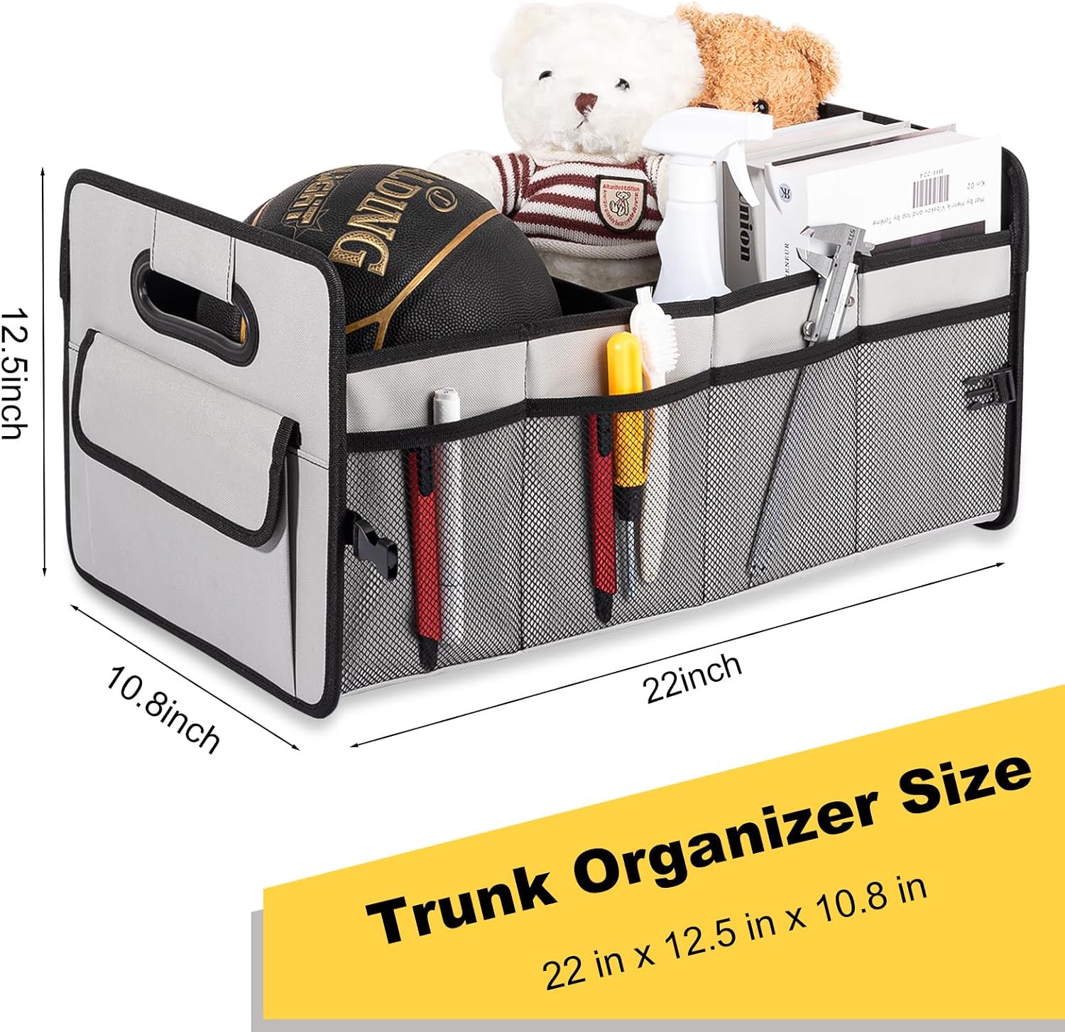 JiatuA Car Trunk Organizer, Car Organizers and Storage Colla... - Image 7