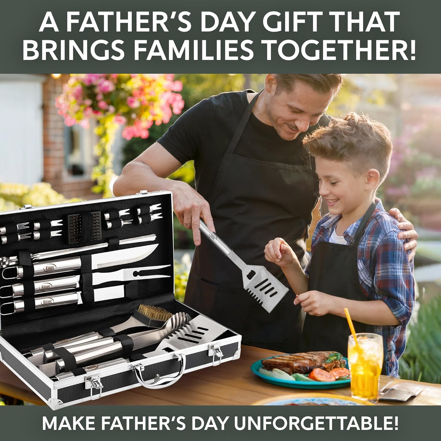 Kaluns Grilling Accessories, Dad Gifts for Fathers Day, Gril... - Image 3