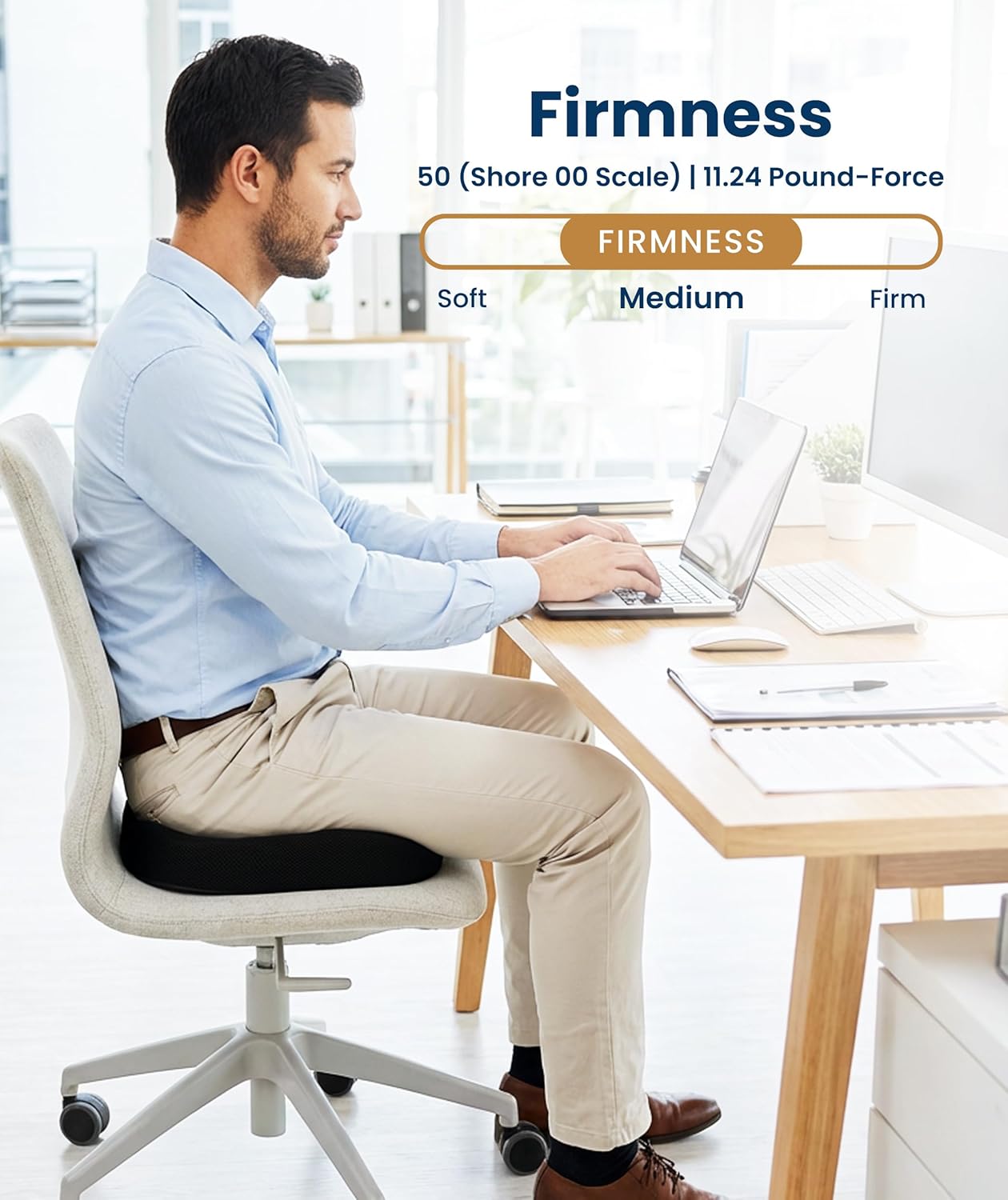 Everlasting Comfort Doctor Recommended Memory Foam Seat Cush... - Image 6