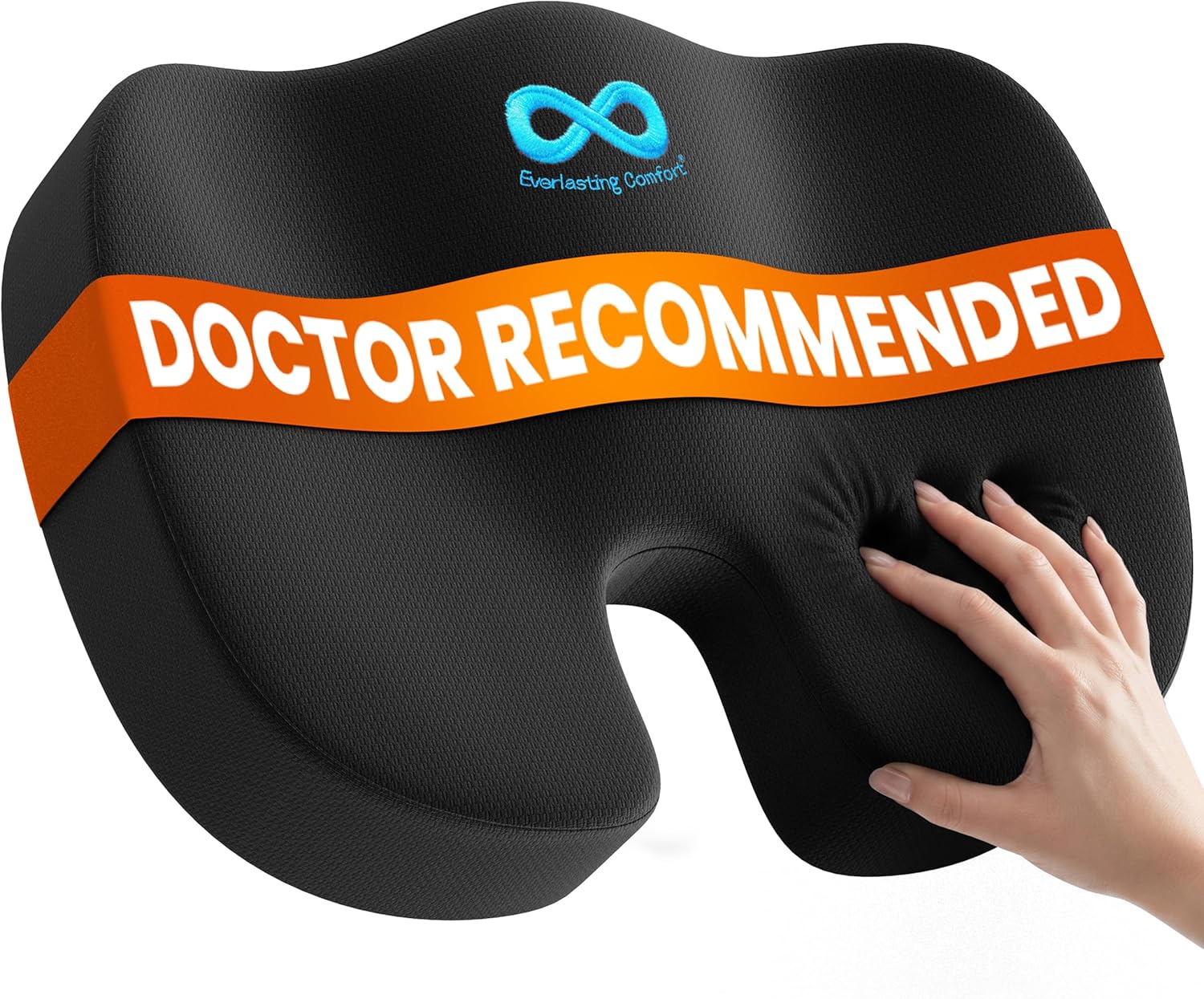 Everlasting Comfort Doctor Recommended Memory Foam Seat Cush...