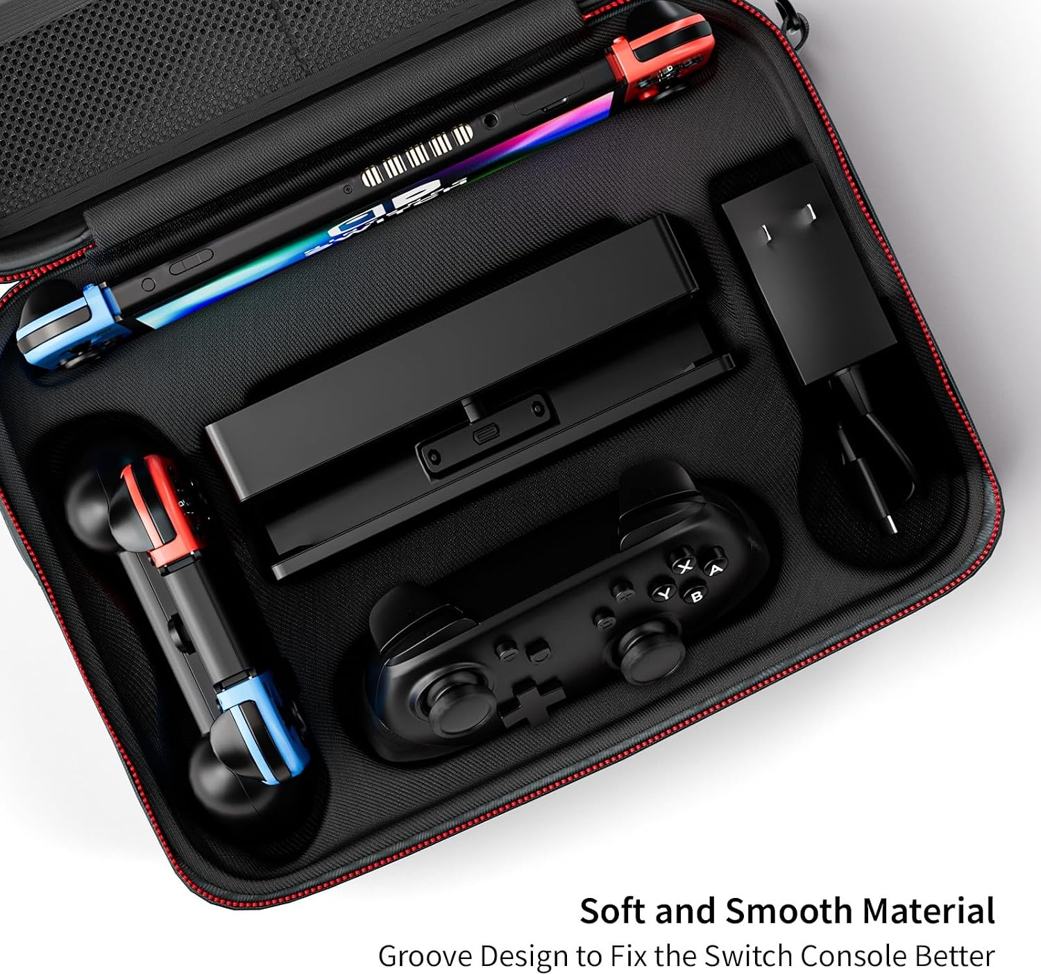 TOENNESEN Switch Case for Nintendo Switch and Switch OLED Mo... - Image 2