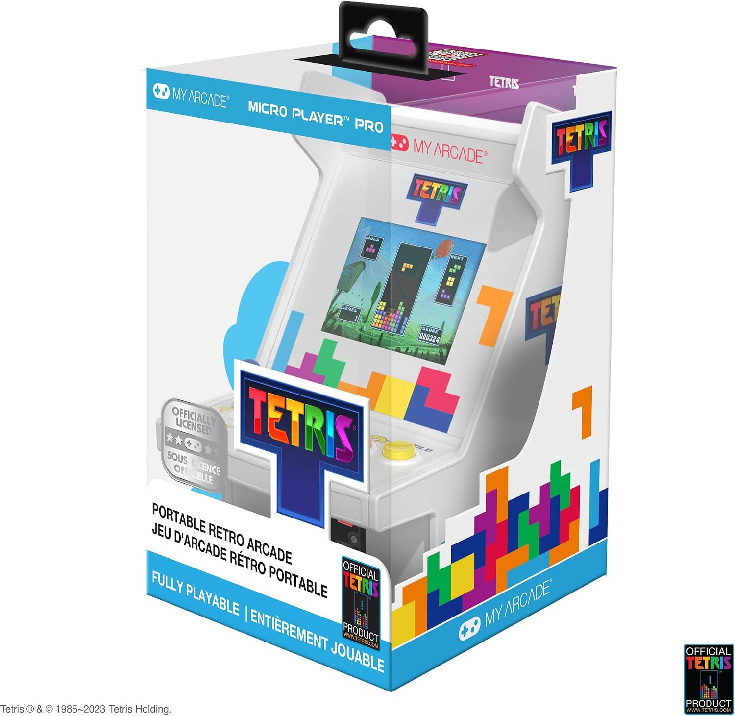 My Arcade Tetris Mini Arcade Machine - Micro Player Pro Tabl... - Image 7